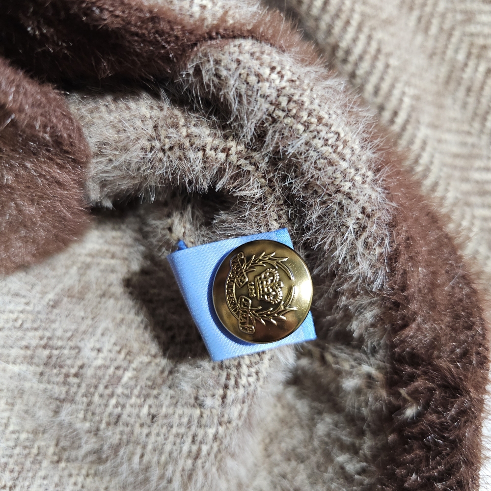 J. McLaughlin Brown Herringbone Sweater - Picture 5 of 8